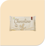 CHOCOLINO COMPOUND  CHOCOLATE SLAB PREMIUM WHITE - 2KG Cooking Chocolate